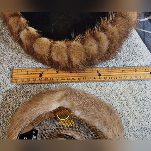 #Vintage #Chicago #Genuine #Mink #Fur Hats Set w/ Chas A Stevens Hatbox 50s-60s main image 12